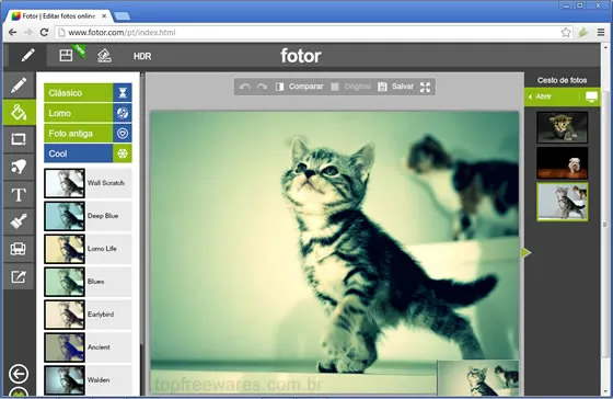 Editor de fotos online - Fotor