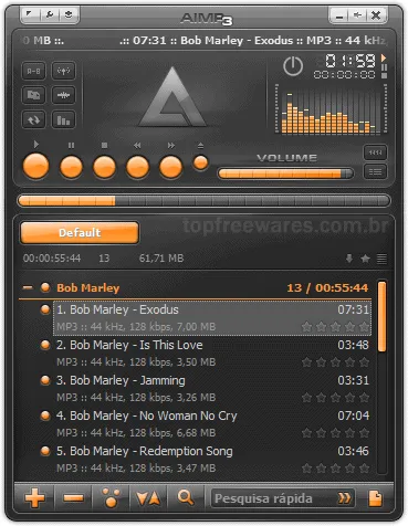 AIMP Player de música gratuito para Windows - AIMP