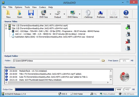 Programa gratuito para gravar filmes em DVD - AVStoDVD
