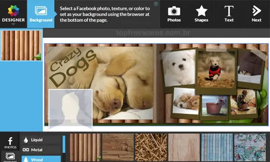 CoverBud Site para criar capas para o Facebook - CoverBud