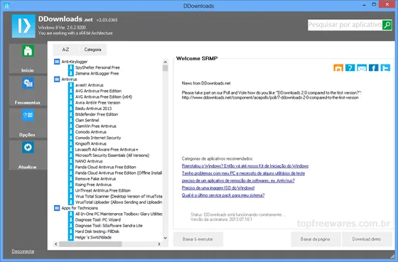 DDownloads Ferramenta para automatizar a instalação de programas - DDownloads