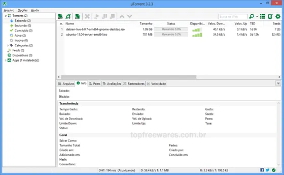 Top 5 clientes de torrent gratuitos - uTorrent