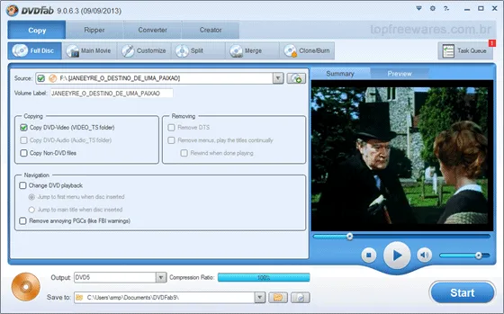 DVDFab HD Decrypter Programa para ripar DVD - DVDFab HD Decrypter