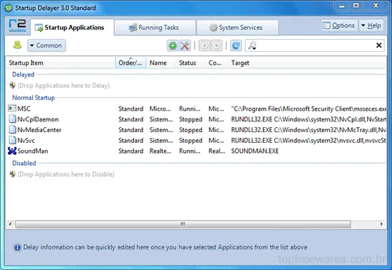 Startup Delayer Programa para acelerar a inicialização do Windows - Startup Delayer
