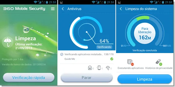 360 Mobile Security Antivírus gratuito para Android - 360 Mobile Security