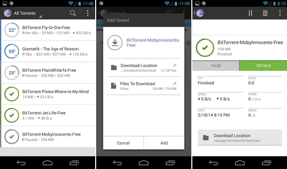 BitTorrent Aplicativo para baixar torrents no Android - BitTorrent