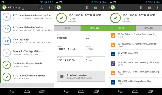 uTorrent Aplicativo para baixar torrents no Android - uTorrent