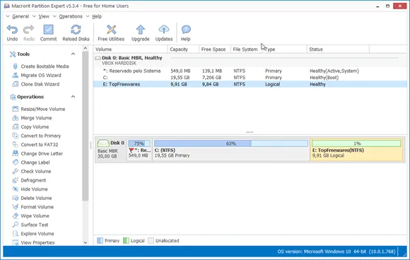 macrorit partition expert