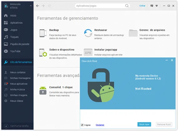 Mobogenie Aplicativo para fazer o root no Android - Mobogenie