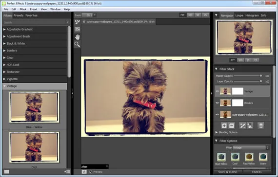 Perfect Effects Free Programa para aplicar filtros em fotos - Perfect Effects Free