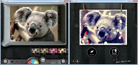 Pixlr-o-matic Programa para aplicar filtros em fotos - Pixlr-o-matic