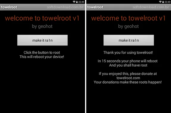 Towelroot Aplicativo para fazer o root no Android - Towelroot