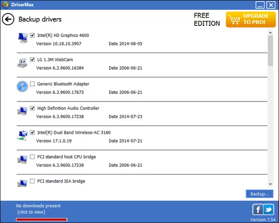 Programa para fazer o backup dos drivers - DriverMax