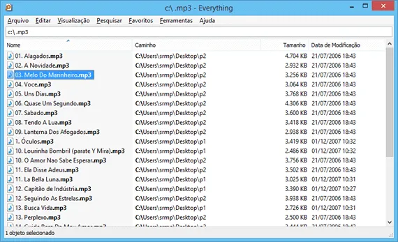 Programa para pesquisar arquivos no Windows - Everything