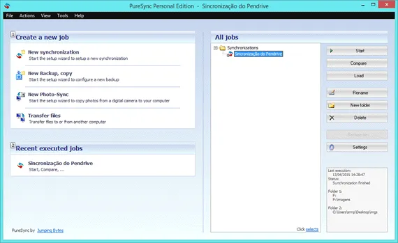 Top 5 programas gratuitos de backup de arquivos - PureSync