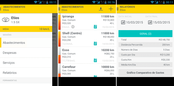 Drivvo Top 5 aplicativos para gerenciar o seu carro - Drivvo