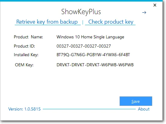 showkeyplus