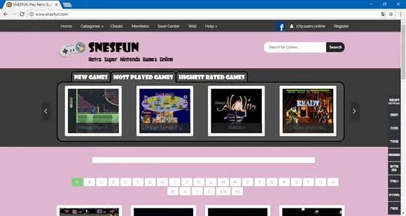 snesfun site