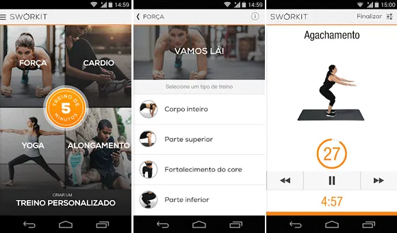sworkit android