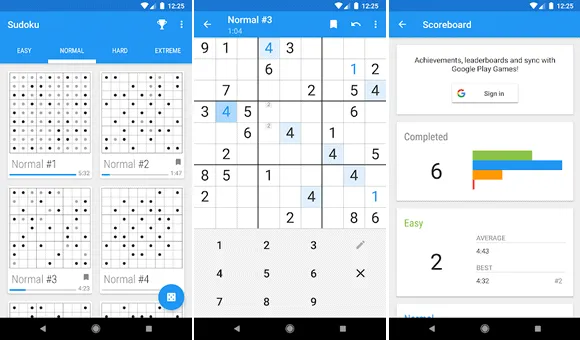 material sudoku android