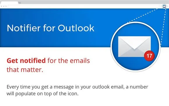 notifier for outlook