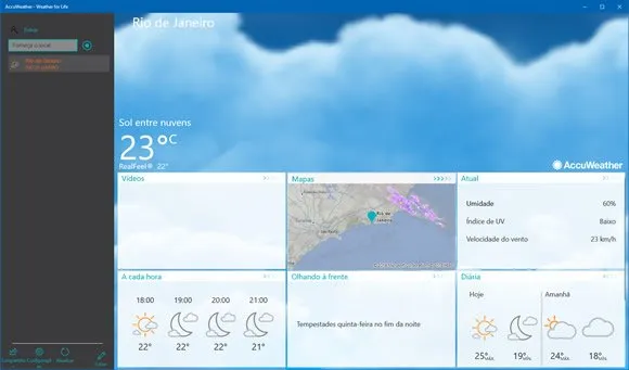 accuweather win10