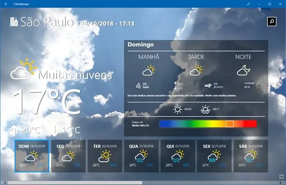 climatempo win10