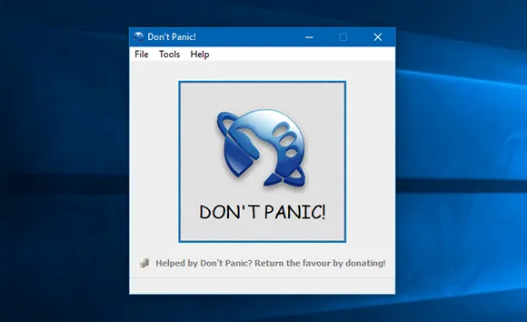 dont panic