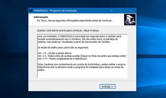 hidewinlist