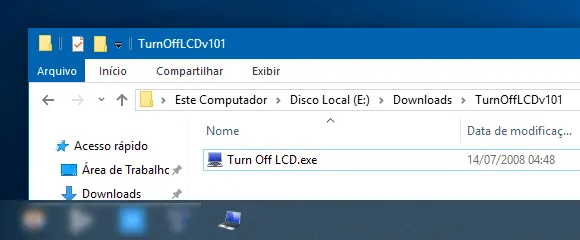 turnoff lcd