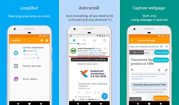 longshot print android 