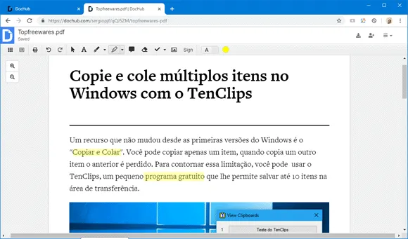 dochub editor pdf online