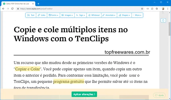 sejda editor pdf online