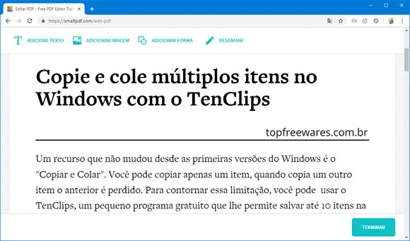 smallpdf editor pdf online