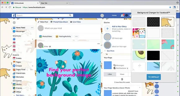 background changer facebook