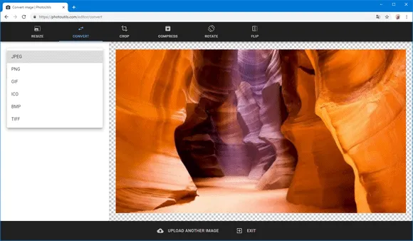 photo utils conversao imagem