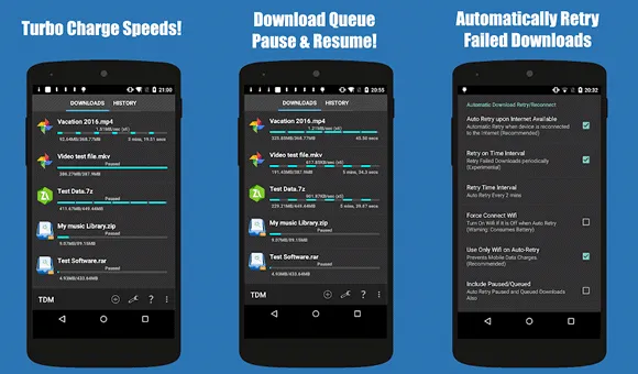 turbo download manager android