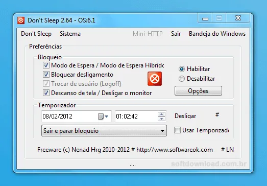 dont sleep windows