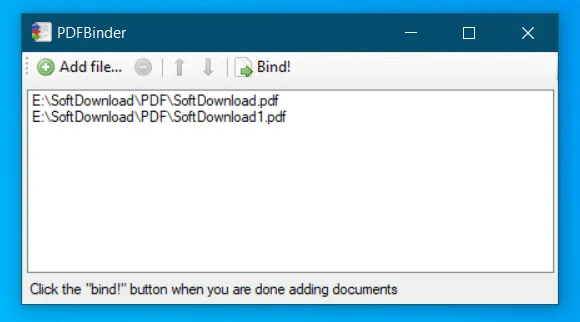 pdfbinder