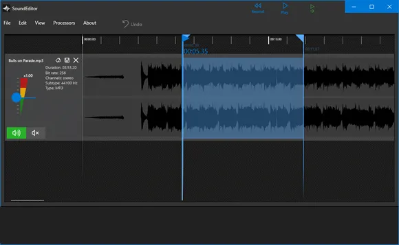 soundeditor win10