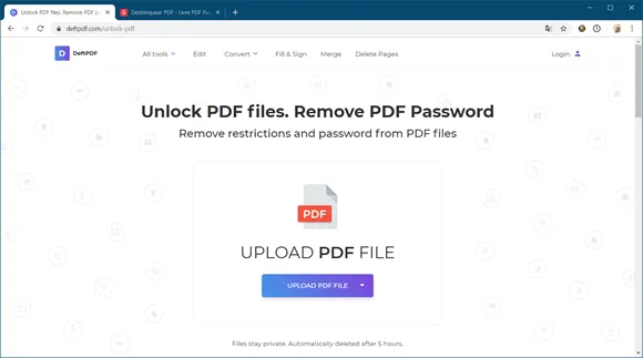 deftpdf desbloquear pdf
