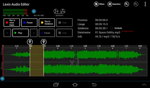 lexis audio editor android