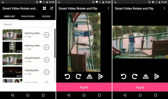 smart video rotate