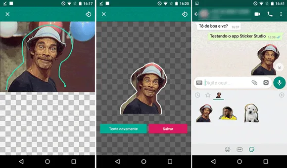 sticker studio android