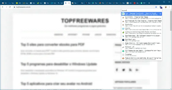 quick tabs pesquisa