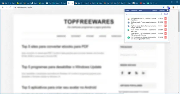 tab list chrome