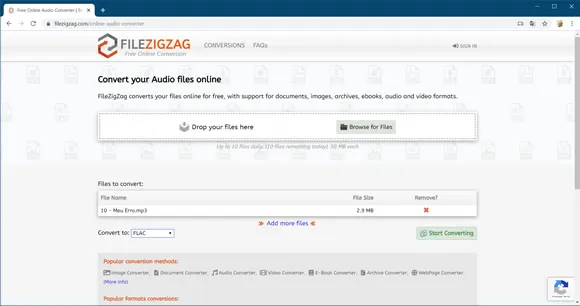 filezigzag audio