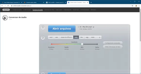 online audio converter