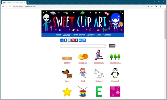 sweet clipart site