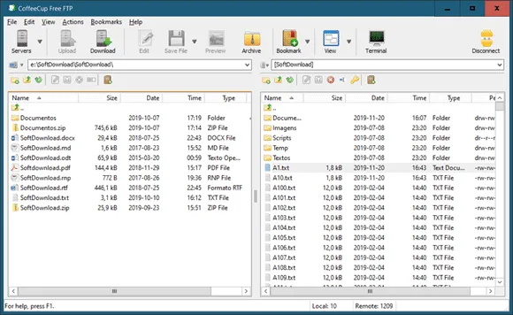 free ftp cliente
